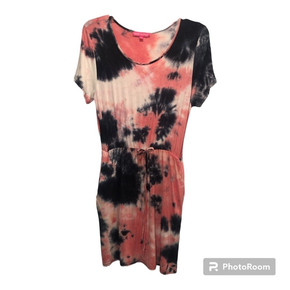Simply southern Tie dye mini T-shirt dress-size small - Picture 5 of 7